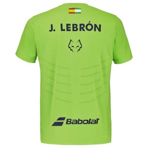 T-shirt-Babolat-Replica-Crew-Neck-Tee-Lebron-Vert-Dos.webp