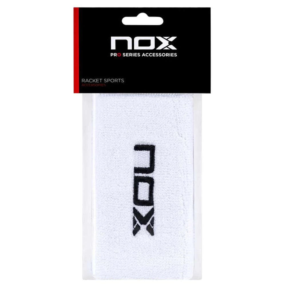 Poignets Eponge Long Nox Pro Series (Blanc)