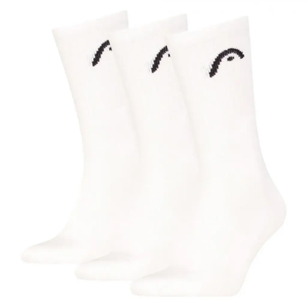 Chaussettes Head 3P Club Blanc