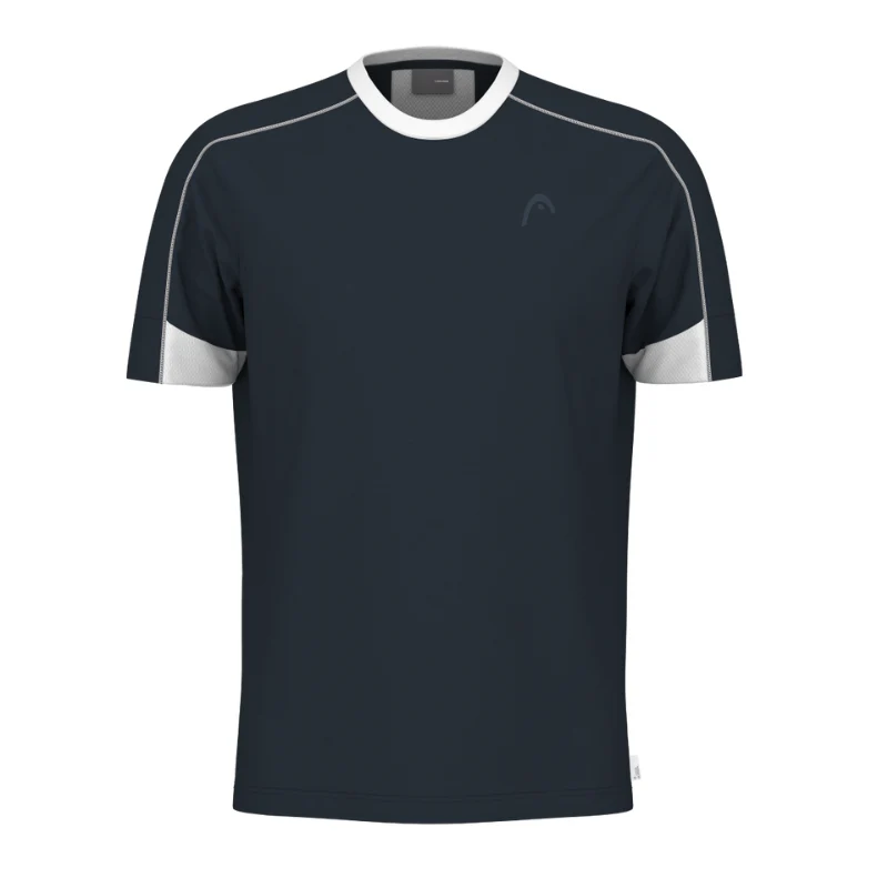 T Shirt Head Play Tech Bleu Marine