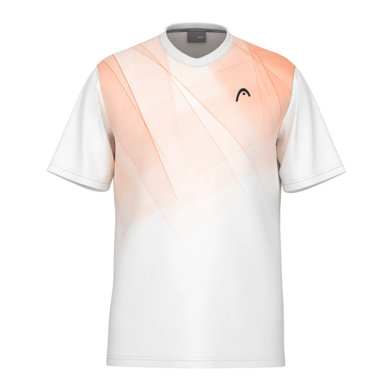 T SHIRT HEAD TOPSPIN (S, ORANGE)