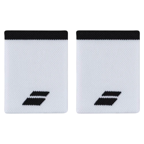 Poignets Eponge Babolat Logo Jumbo 2024 Blanc/Noir