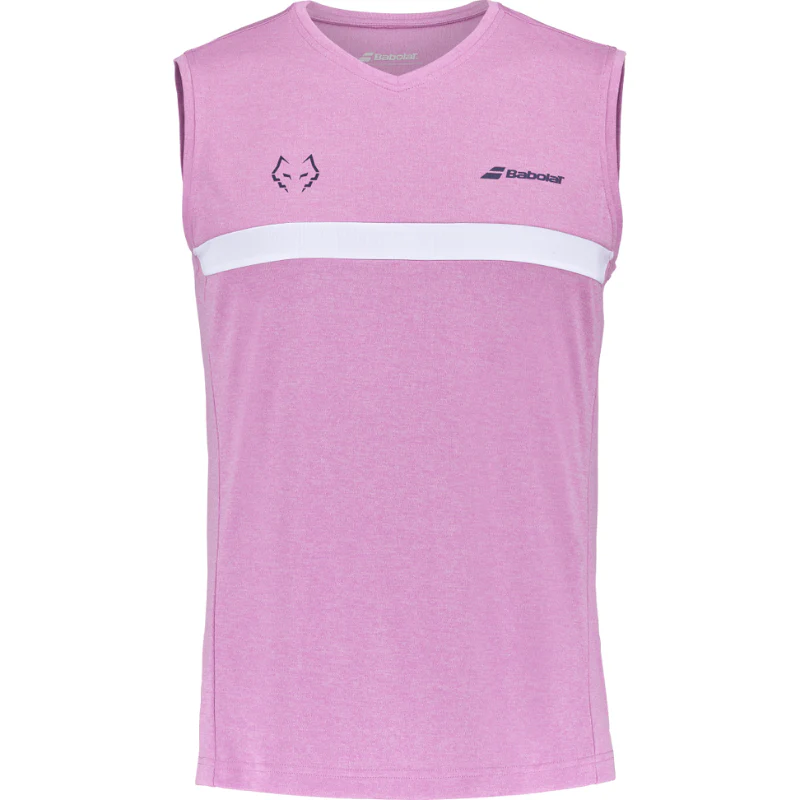 DEBARDEUR BABOLAT MUSCLE TANK LEBRON (M, ROSE)