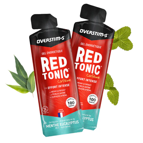 Gel Energétique Coup de Fouet Oversim x1 (Red Tonic Menthe Eucalyptus)