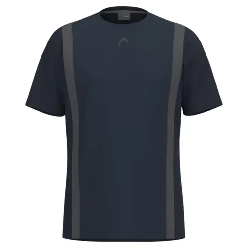 T SHIRT HEAD CLUB TECH 25 (S, BLEU MARINE)