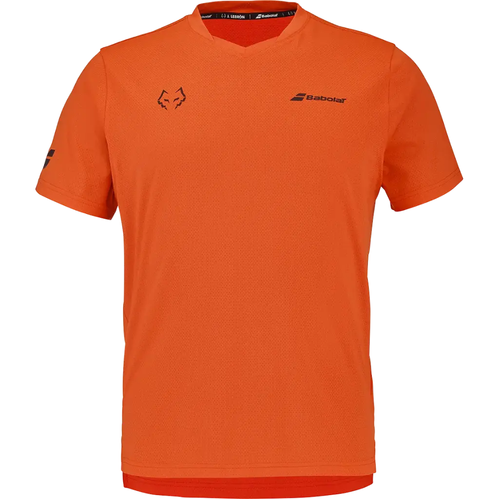 T SHIRT BABOLAT CREW NECK TEE LEBRON 2026 (M, ORANGE)