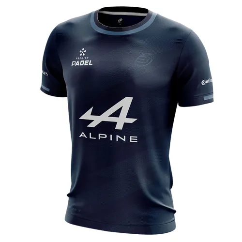 T Shirt Bullpadel Prior Replica Frederico Chingotto Bleu Marine