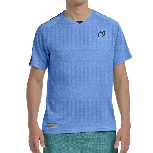 T SHIRT BULLPADEL BADAN (L, BLEU)