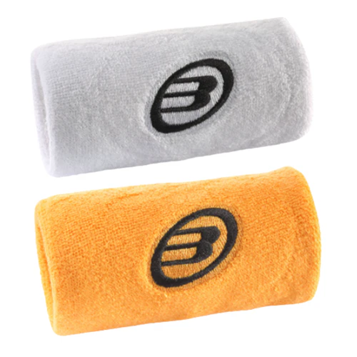 Poignets Eponge Bullpadel BPMU 262 (Blanc/Orange)