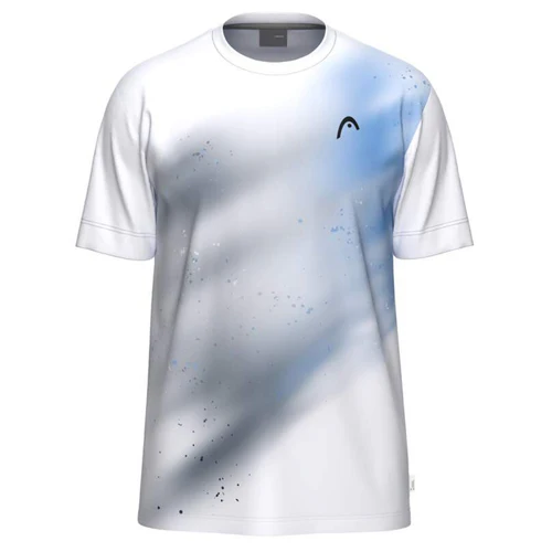 T Shirt Head Topspin 2026 Blanc/Bleu Marine (S)