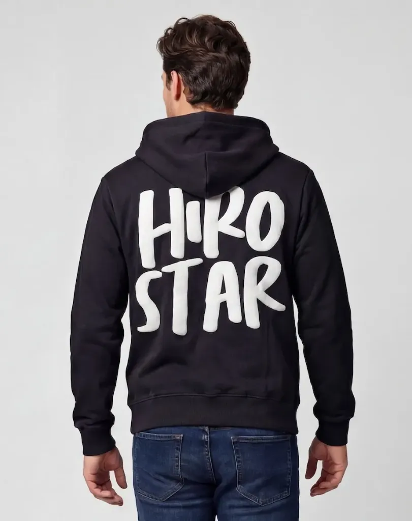 Sweet à Capuche Hirostar Noir