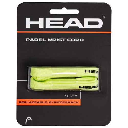 Dragonne Head Replaceable Padel Cord Jaune