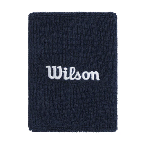Poignets Eponge Wilson Wide Terry Bleu Marine