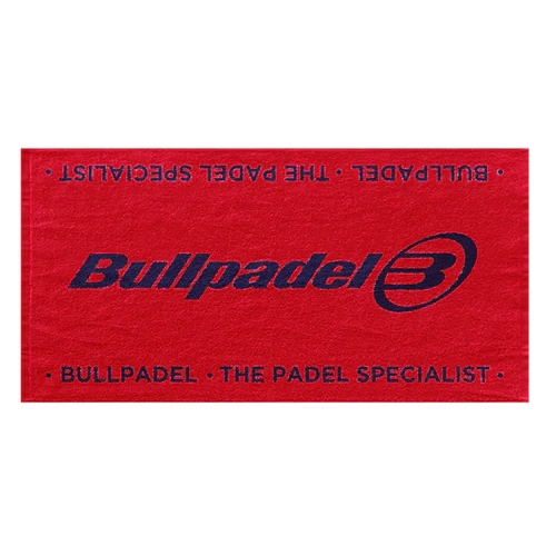 Serviette Bullpadel BPTOWEL 26 100X50 Cm Rouge