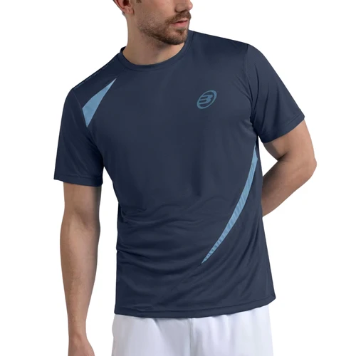 T Shirt Bullpadel Cete Bleu Marine