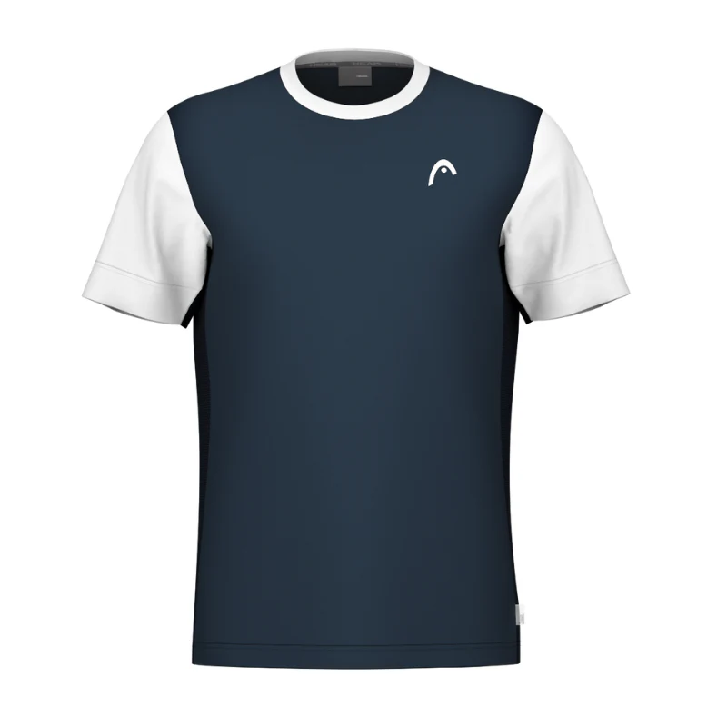 T SHIRT HEAD SLICE (S, BLEU MARINE)